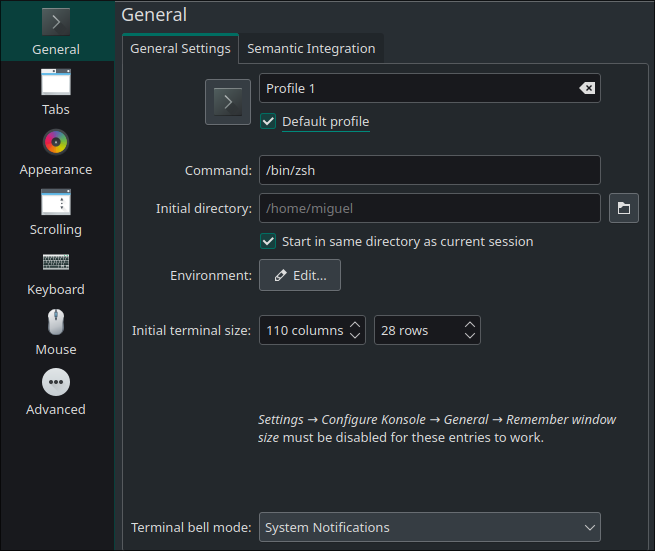 Customterminal Kdeprofile