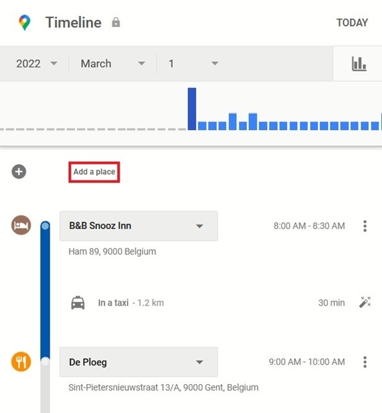 Google Maps Location History Add A Place