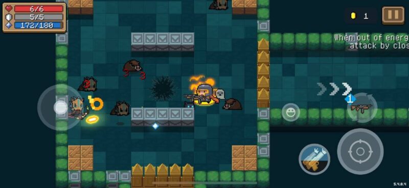 Soul Knight Retrieving the Magical Stone