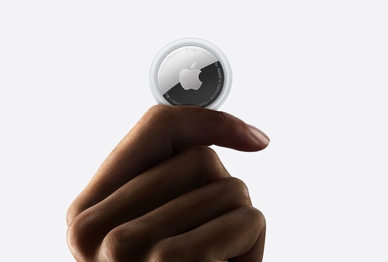 Apple Airtag In Hand