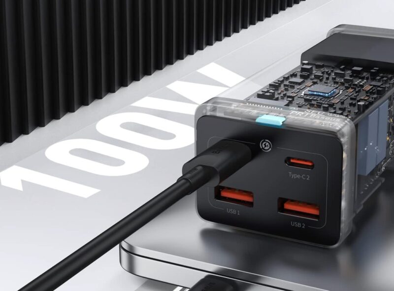 Baseus Powercombo 100w Charging Station Ports