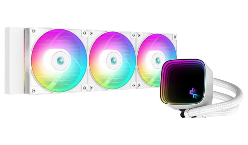 DeepCool LS720 SE white liquid cooler