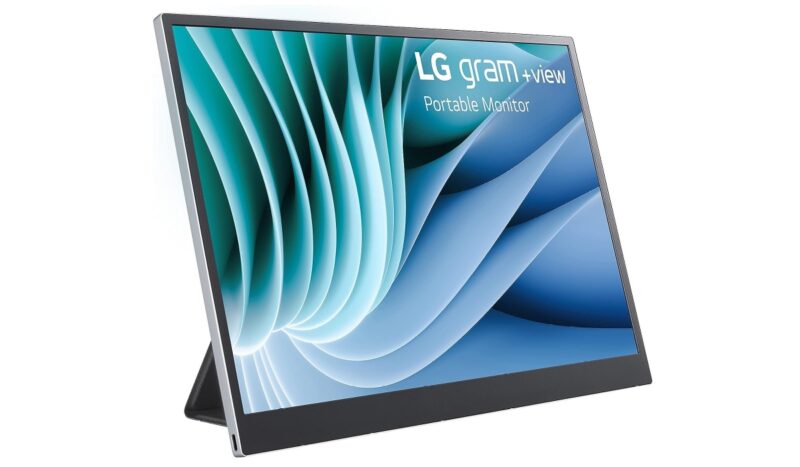LG Gram +view 2023 portable monitor