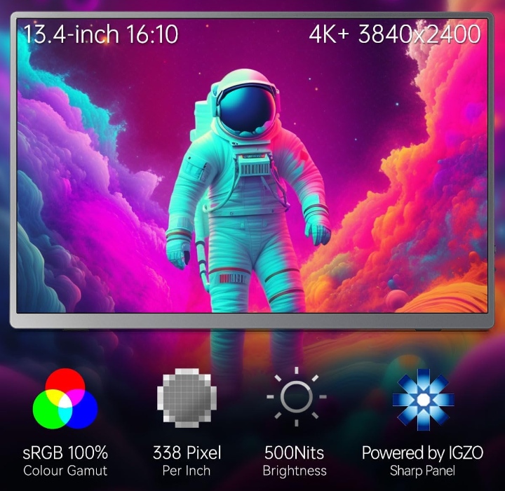 Intehill U13NA portable monitor screen