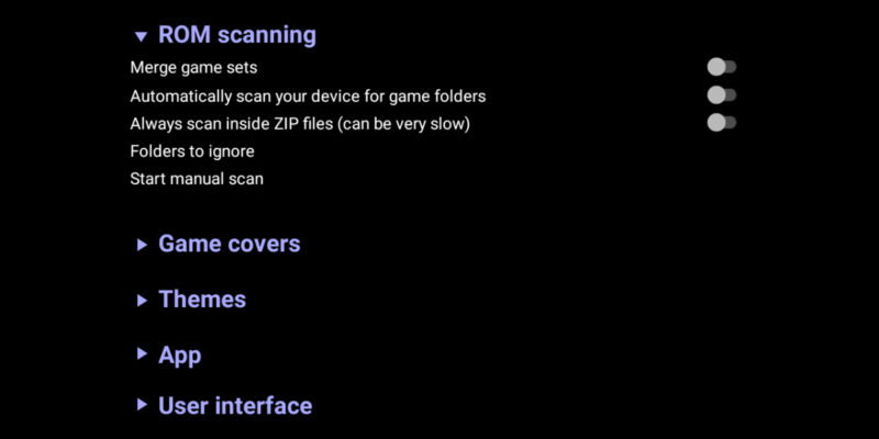 Dig Emulator Frontend Rom Scanning