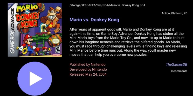 Dig Emulator Frontend Metadata