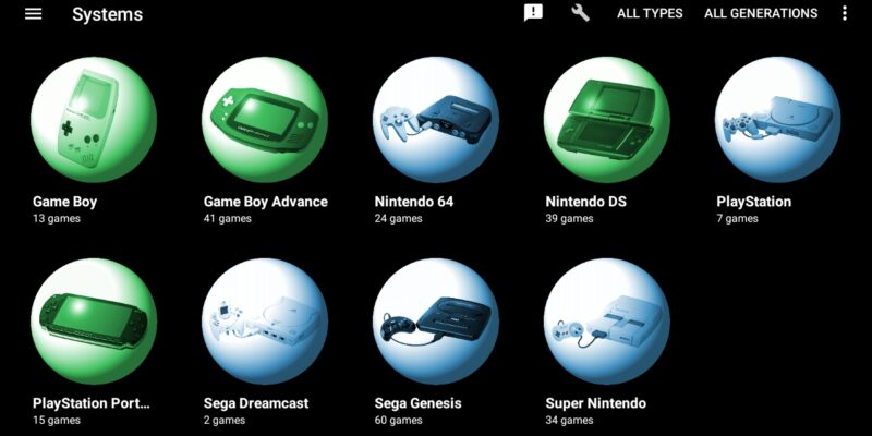 Dig Emulator Frontend Systems