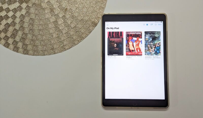 iPad 9th generation on a table