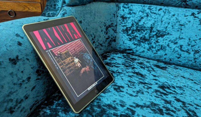 iPad 9th generation on a sofa