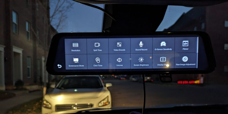 Wolfbox G900 Settings