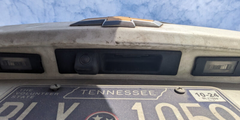 Wolfbox G900 Car Install Rear Issues Exterior