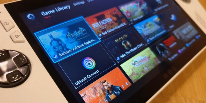 Asus Rog Ally Armoury Crate Games