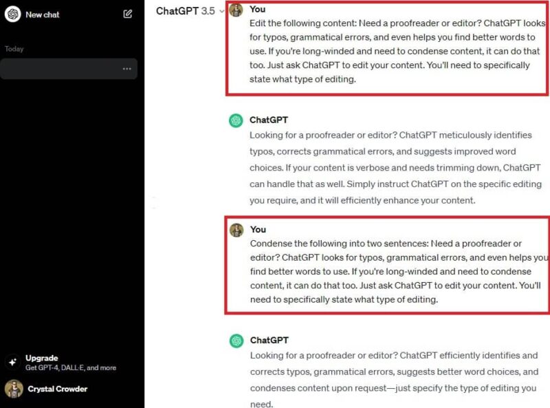 Edit any content with ChatGPT