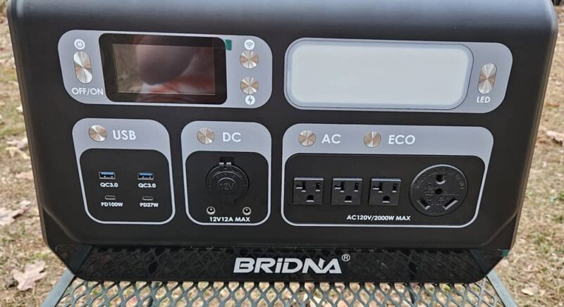 Bridna ports on power station.