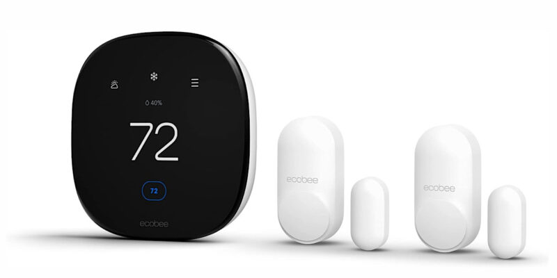 Ecobee Smart Thermostat Enhanced Smartsensor Bundle