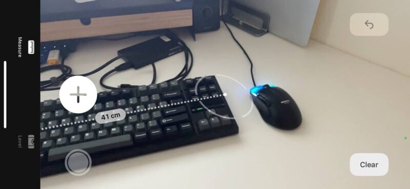 Iphone Measure App Taking Distance