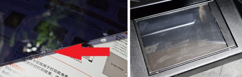 Damage to the Kingroon KLP1 CoreXY Printer
