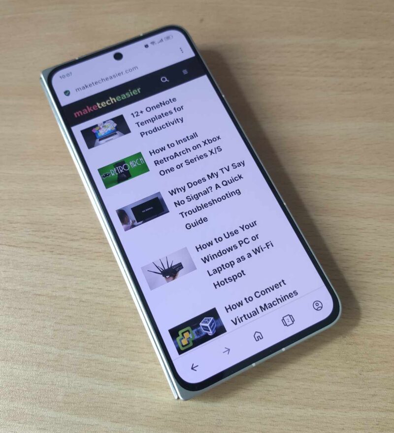 Oneplus Open External View