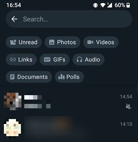 Search Whatsapp Messages Android Filters