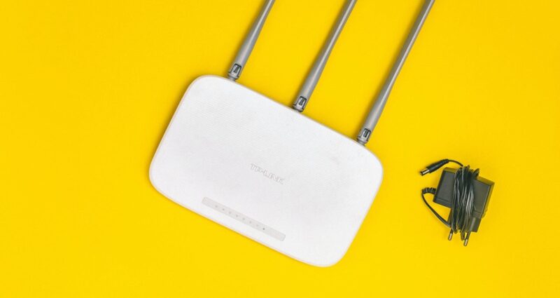 Unplugged Wi-Fi Router