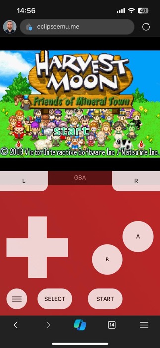 Eclipse Emulator Playing A Game