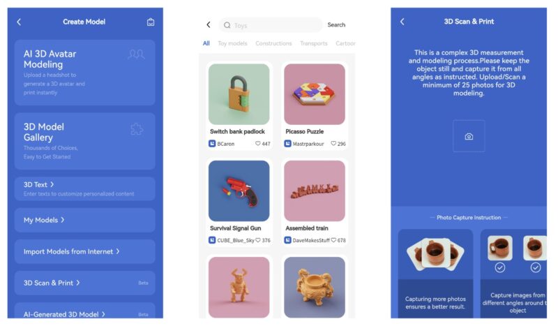 Kokoni 3d Printer Printing Modes