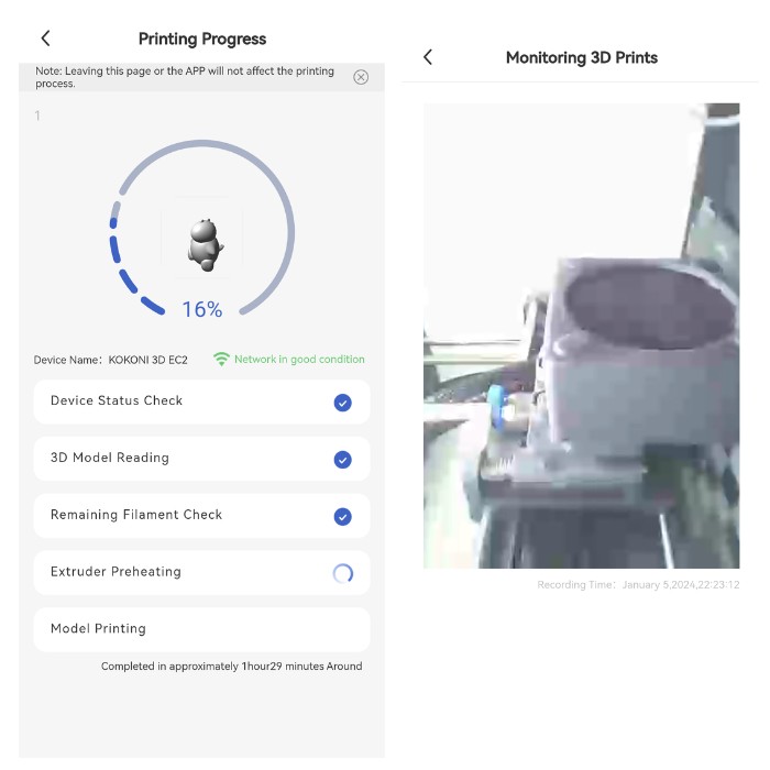 Kokoni 3d Printer Progress
