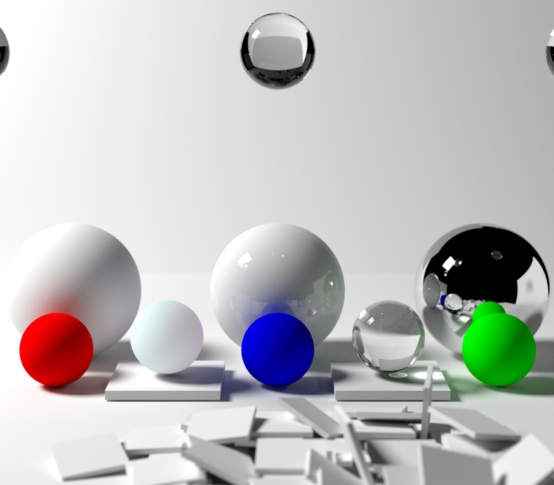 Path tracing reflections