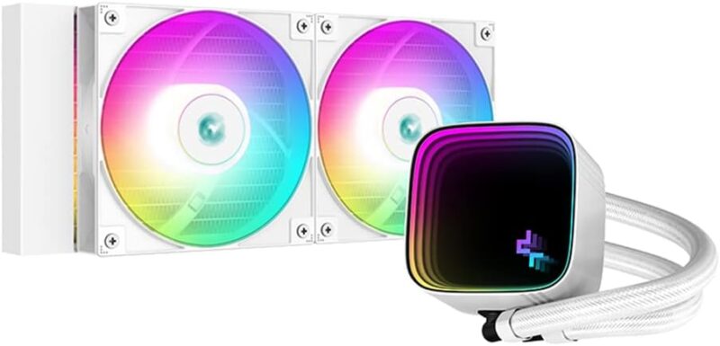 DeepCool LS520 SE white AIO cooler