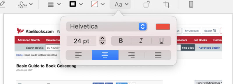 Apple Tips Notes Fonts