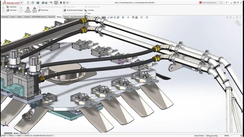 Detailed design in Solidworks.