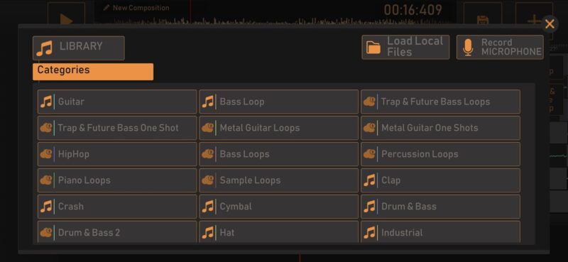 Song Maker app features view.