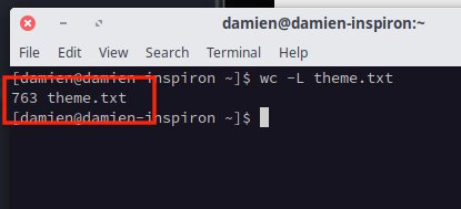 Linux Count Length Of Longest Line