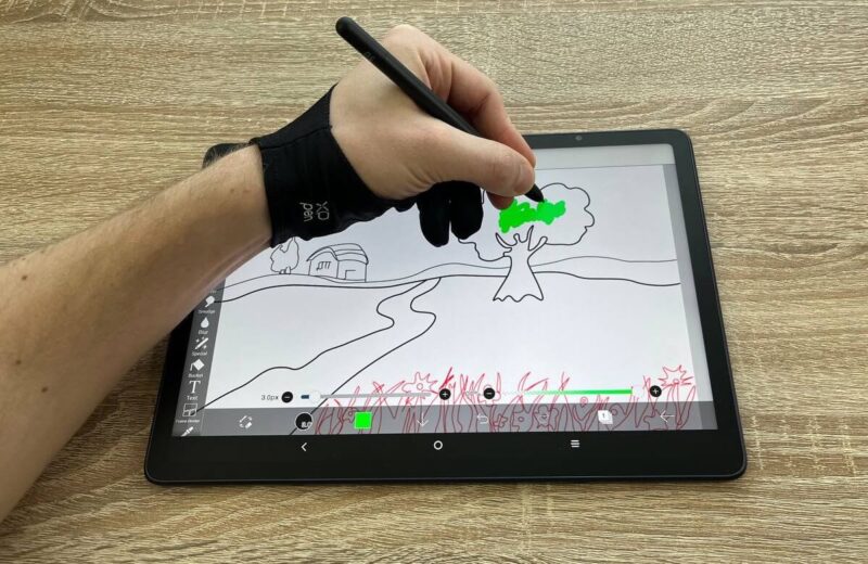 Magic Drawing Pad In Use