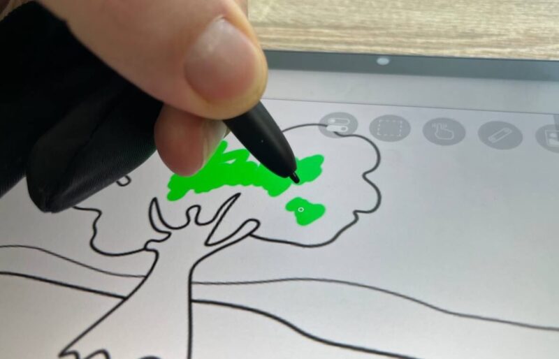 Magic Drawing Pad Nib Closeup