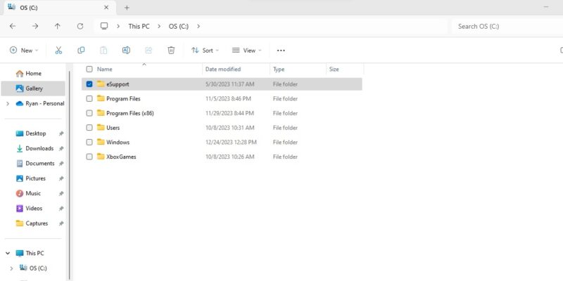 Rog Ally Delete Esupport Folder Gain Storage Space