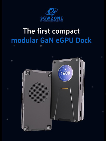 Sgwzone Egpu Compact Modular Gan Dock