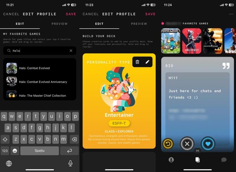 Kippo app interface overview on iOS.
