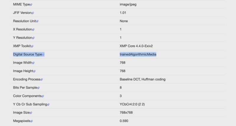 Digital Source Type Metadata