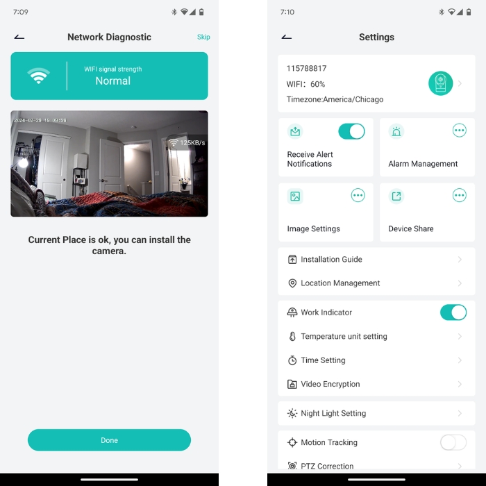 Paris Rhone Baby Monitor App Use