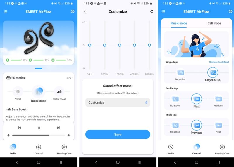 Emeet Airflow Earbuds App