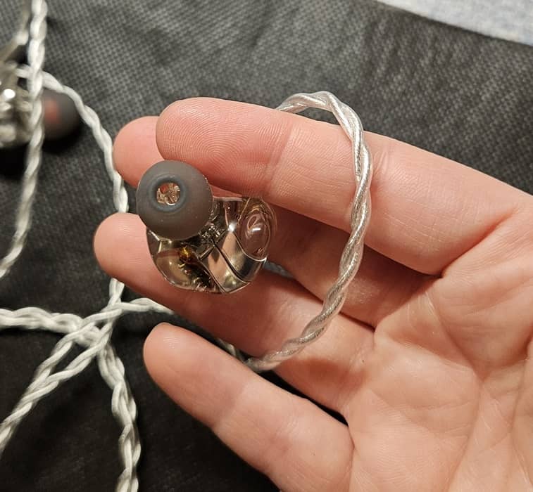 Kiwi Ears Orchestra Lite with tip attached