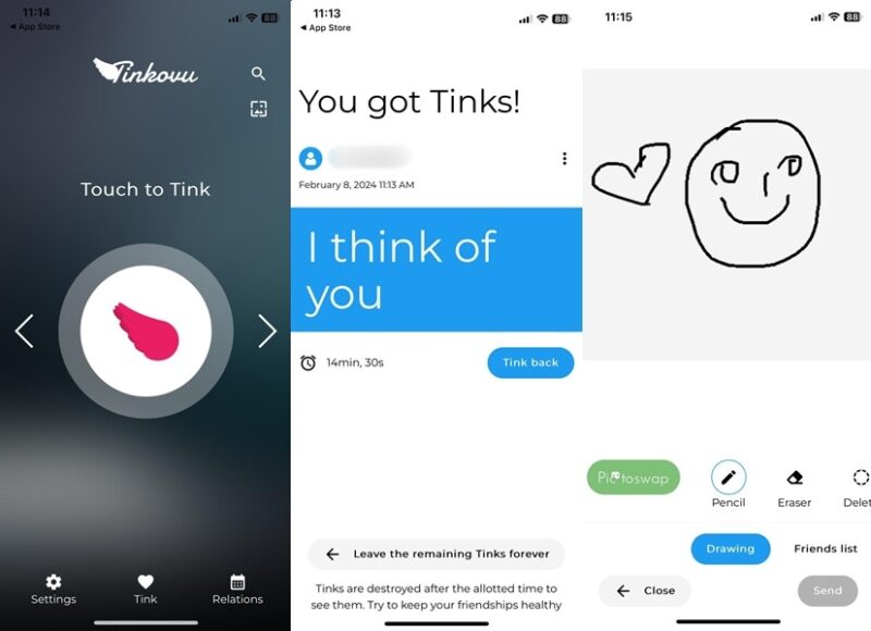 Thinkovu app interface overview.