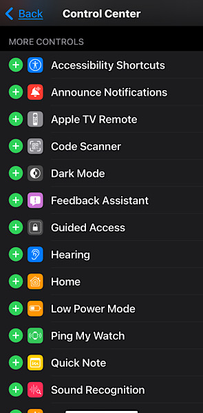 Lost Apple Tv Remote Add App Control Center