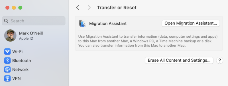 Macos Erase All Contents And Settings