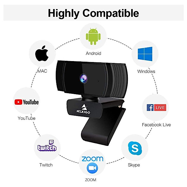 Nexigo N930af Webcam Compatibility