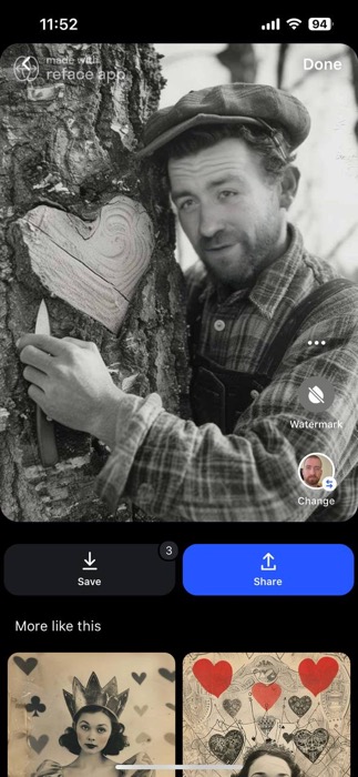 Reface Face Swap On Ios