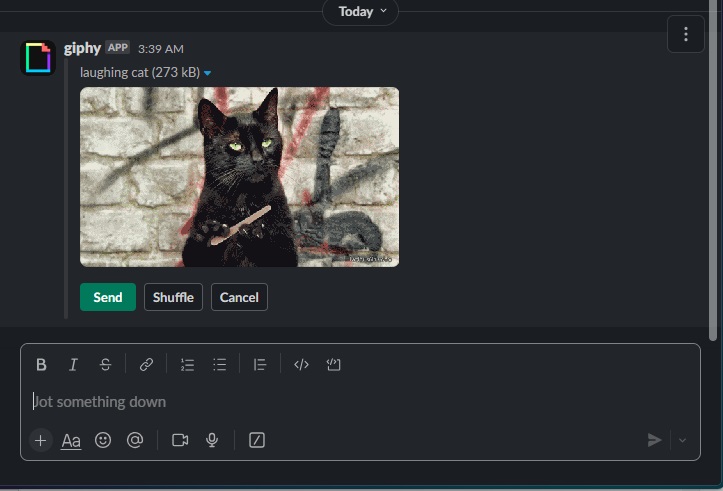 Slack Commands To Turn Your Day Around Giphy