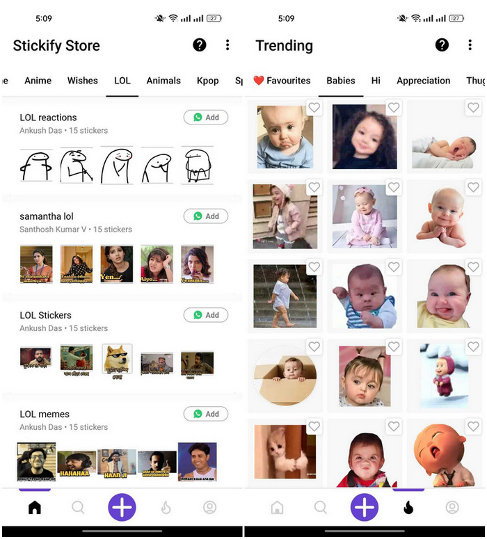 Stickify app