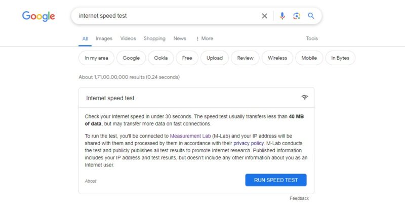 Best Internet Speed Test Sites Google Speed Test